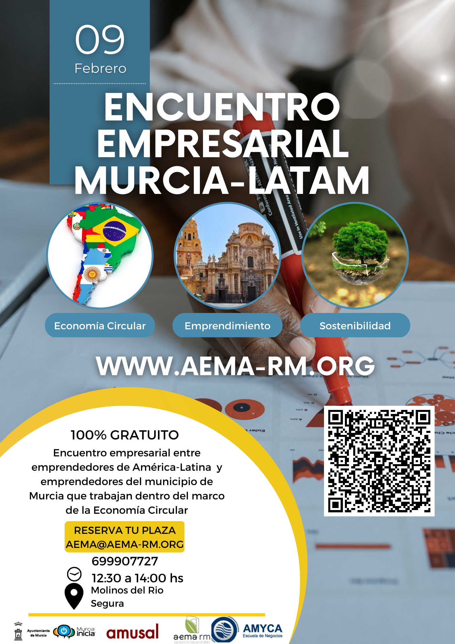 Alrededor impermeable Arado AEMA-RM – Asociación de Empresas de Medio Ambiente de la Región de Murcia